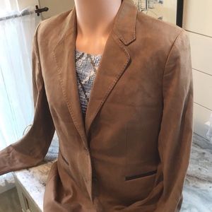 Beautiful Suade like Stretch Pant Suit